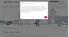 Desktop Screenshot of new-netz-gmbh.de